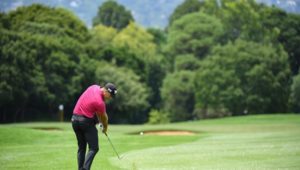 Charl Schwartzel at Leopard Creek