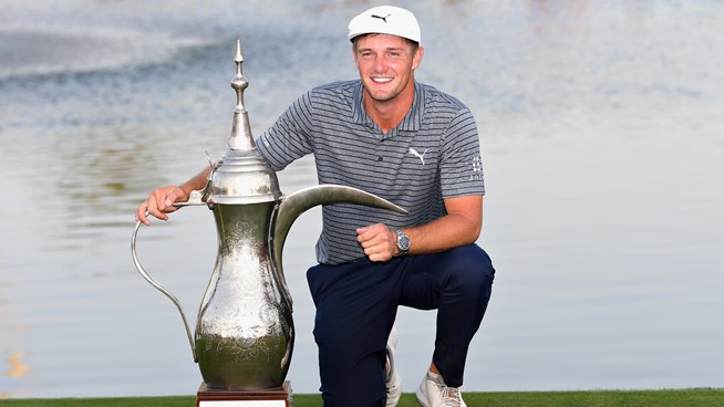 Bryson DeChambeau in Dubai