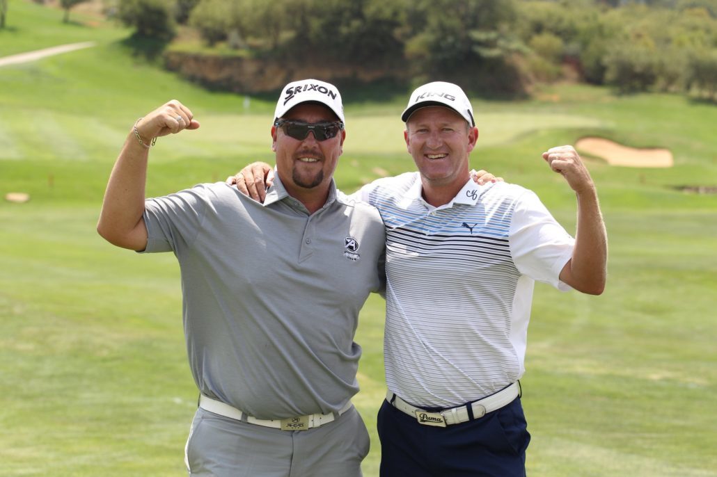 Team Championship combination Jaco Ahlers and Vaughn Groenewald