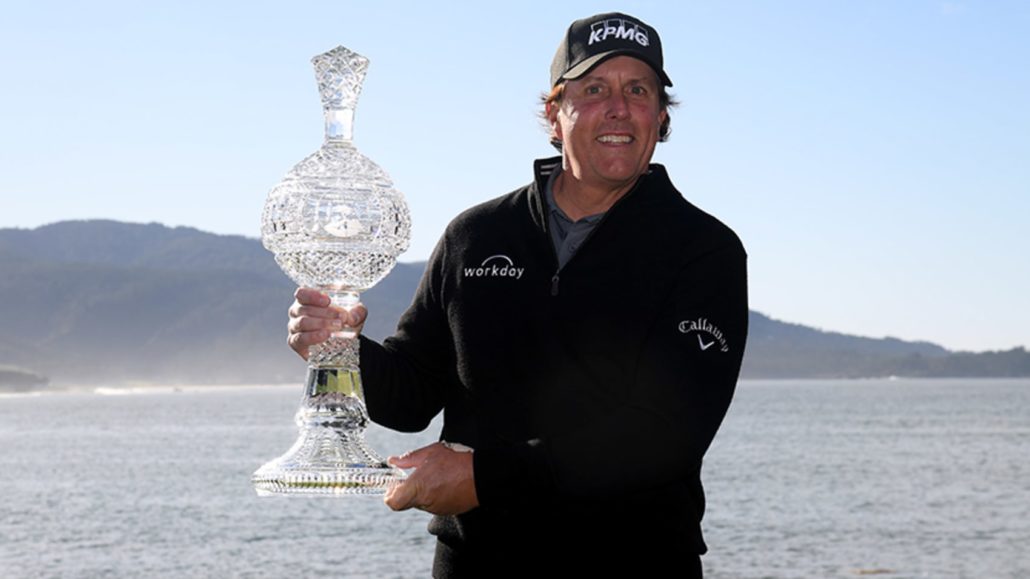Phil Mickelson wins at Pebble Beach