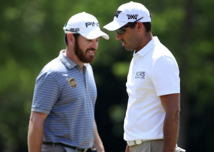 Charl Schwartzel and Louis Oosthuizen