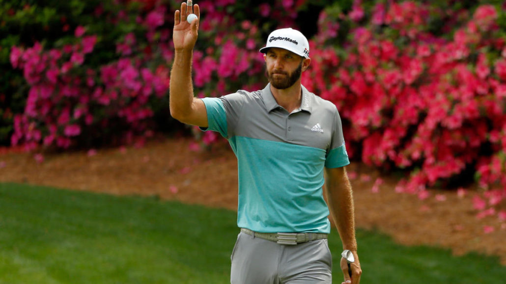 Dustin Johnson at Augusta