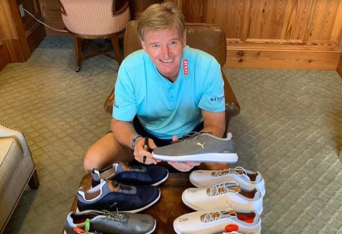 Ernie Els wears PUMA