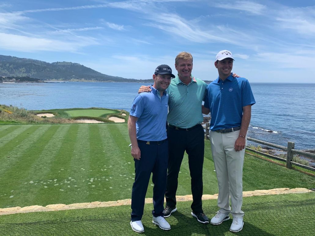 Branden Grace, Jovan Rebula, Ernie Els