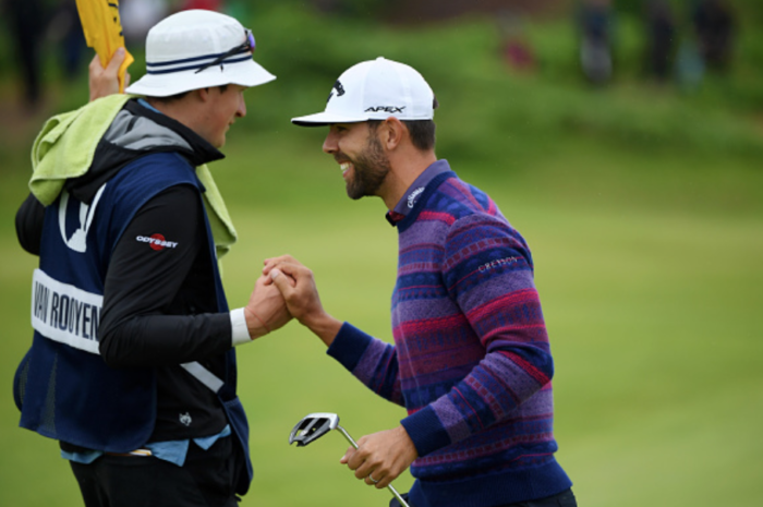 Erik van Rooyen at The Open