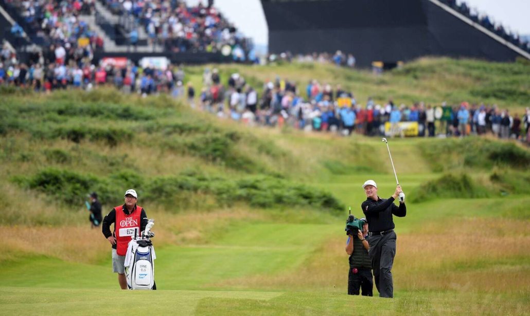 Ernie Els at The Open