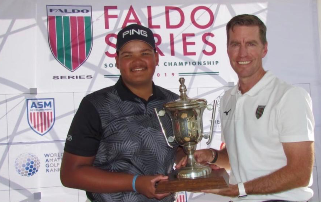 Jordan Duminy wins Faldo Series