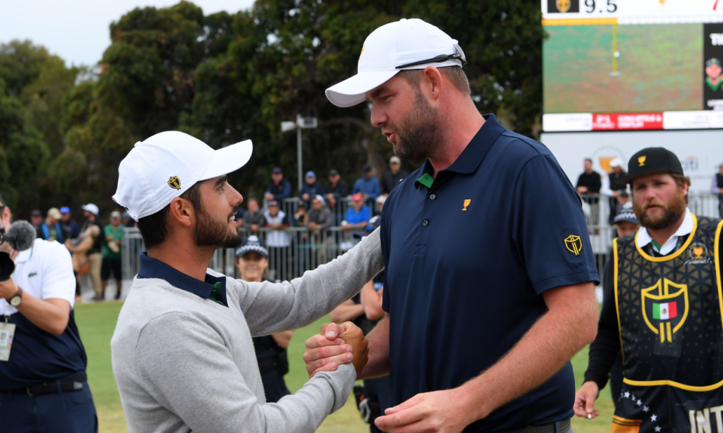 Abraham Ancer and Marc Leishman