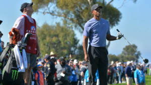 Tiger Woods at Torrey Pines