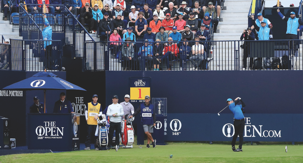 Rory McIlroy at The Open