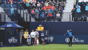 Rory McIlroy at The Open