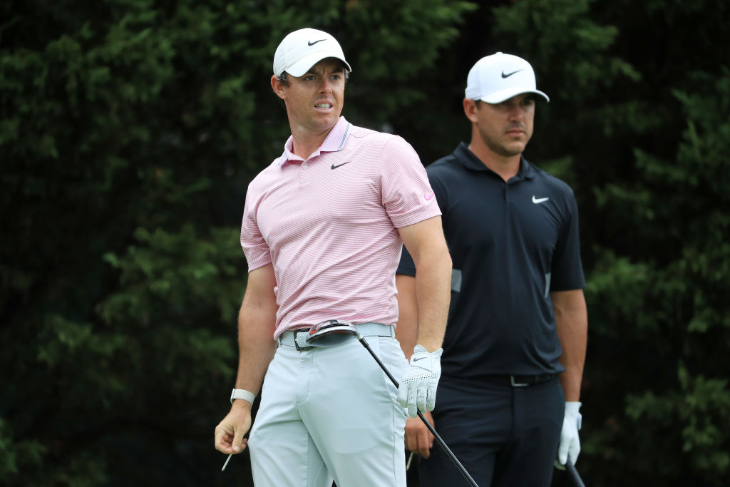 Brooks Koepka and Rory McIlroy