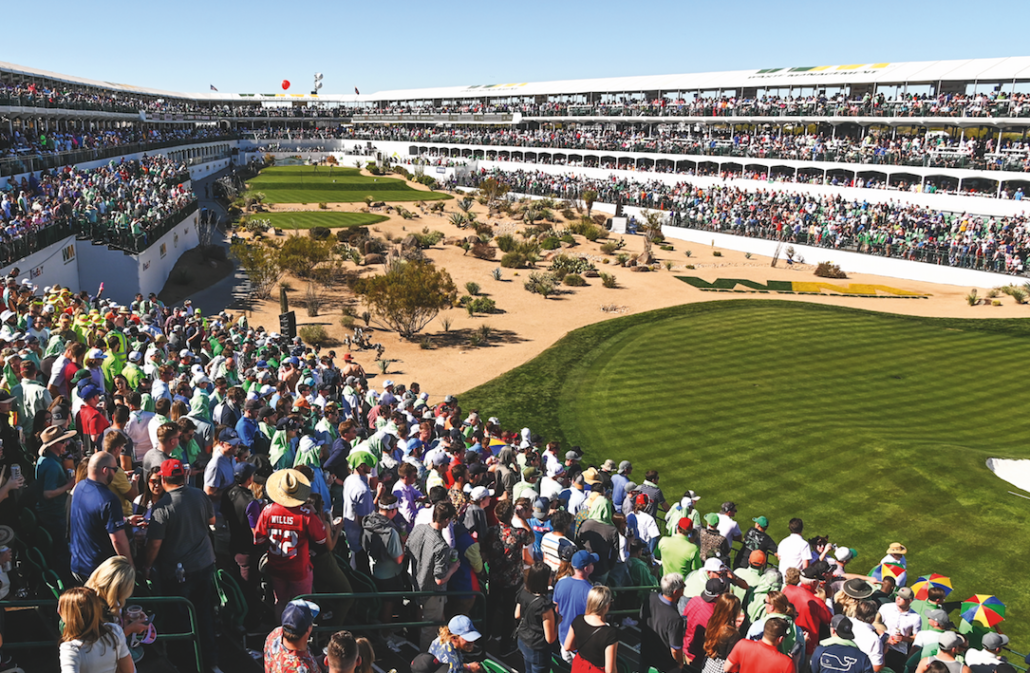 TPC Scottsdale's 16th hole