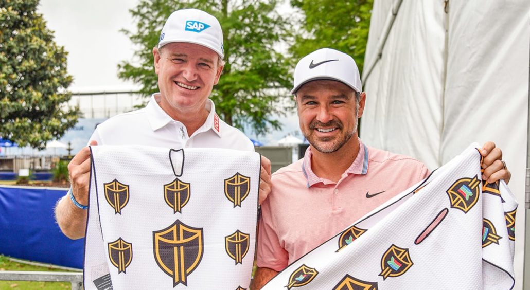 Ernie Els and Trevor Immelman