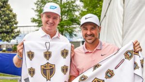 Ernie Els and Trevor Immelman