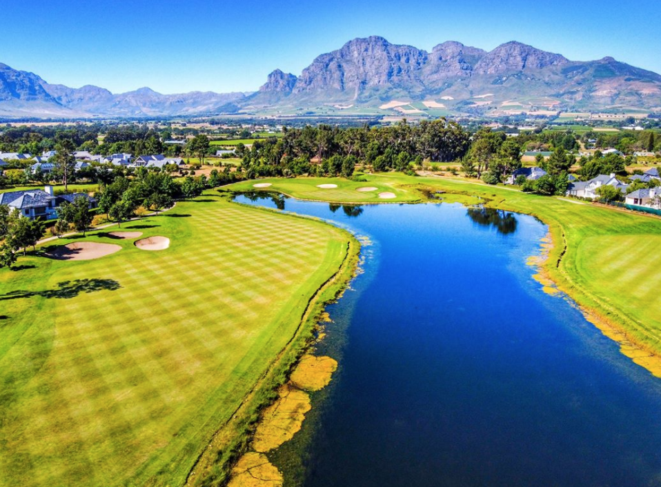 8th hole at Pearl Valley