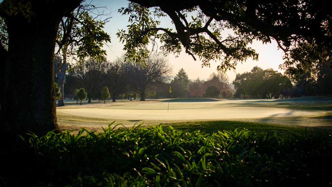 Royal Johannesburg and Kensington Golf Club in winter