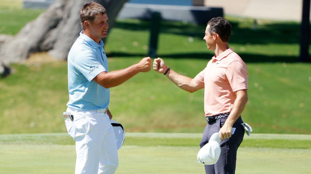 PGA TOUR players Bryson and Rory Mcllroy