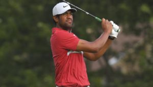 Tony Finau leads Memorial