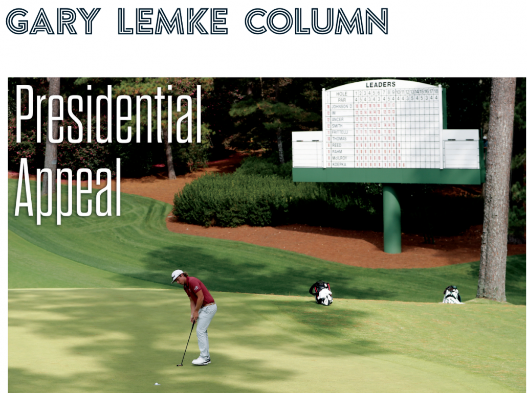 Lemke Column: Presidential Appeal