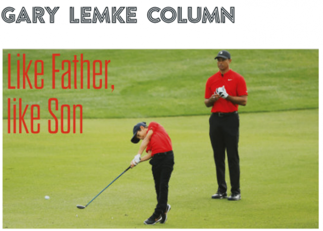 Lemke Column: Like Father, Like Son