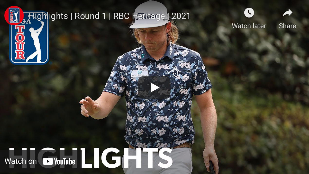 Watch Opening-round highlights from the RBC Heritage