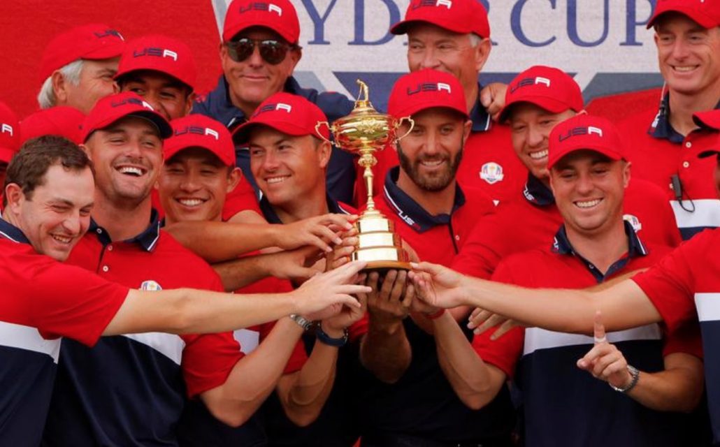 USA Ryder Cup celebrate