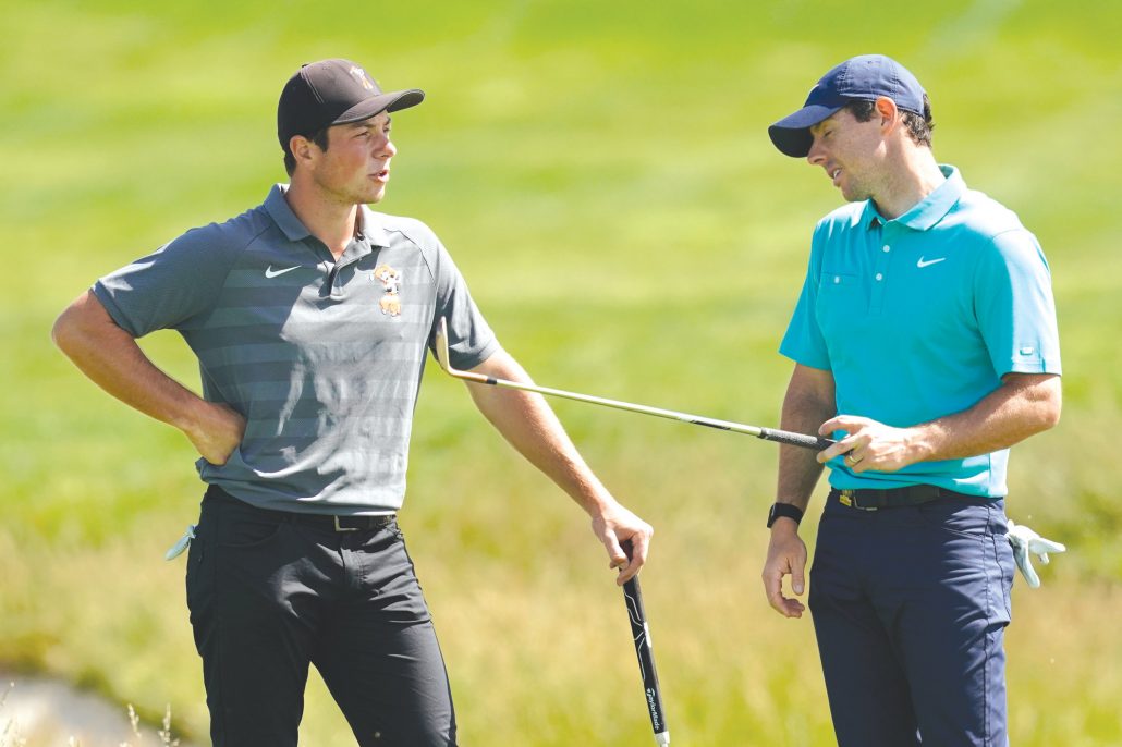 Viktor Hovland Rory McIlroy