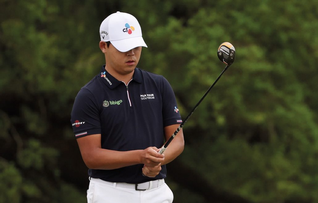 Si Woo Kim 3-wood