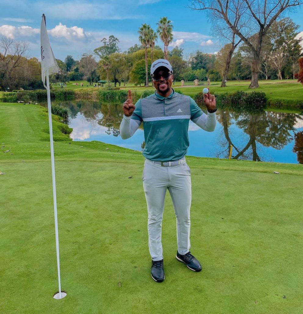 Maps Maponyane hole-in-one