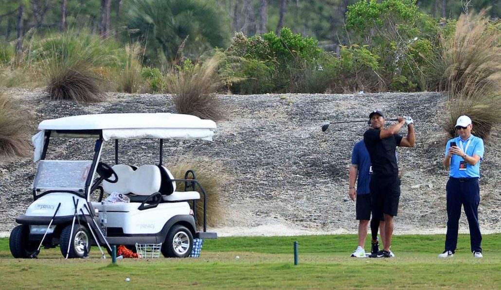 Tiger Woods range Albany Golf Course