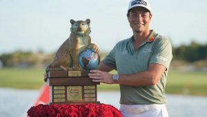 Viktor Hovland World Challenge