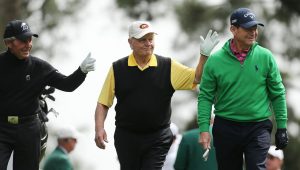 Gary Player, Jack Nicklaus, Tom Watson