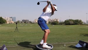 Ian Poulter practice UAE