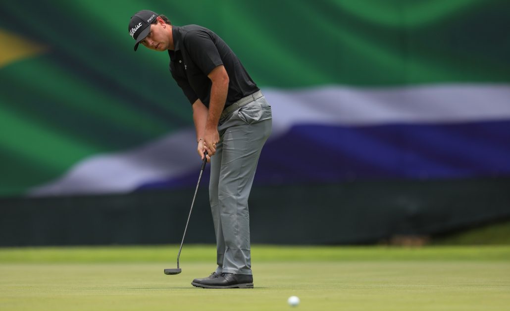 Jovan Rebula putts SA Open