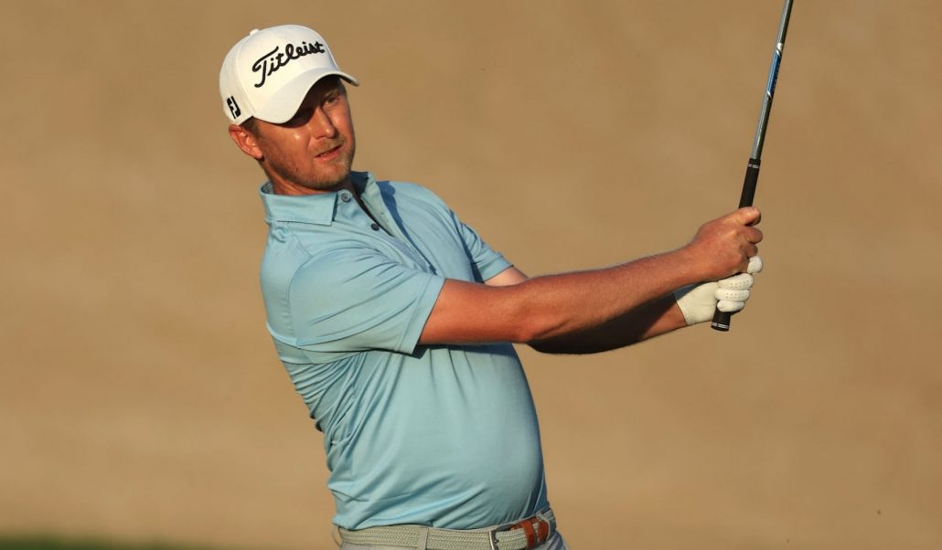 Justin Harding Dubai Desert Classic 27 Jan 22