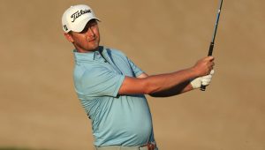 Justin Harding Dubai Desert Classic 27 Jan 22