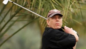 Prince Andrew golf