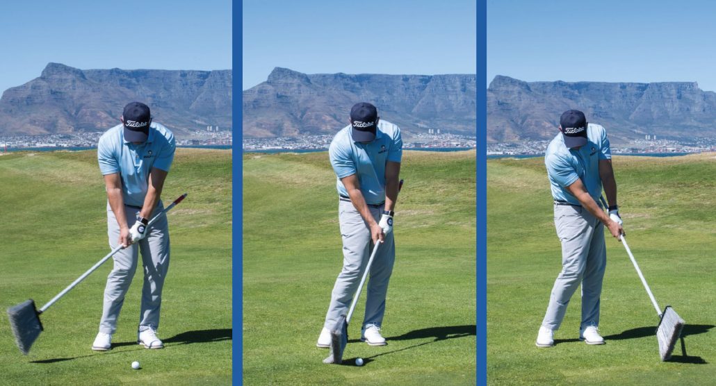 Golf instruction: Sweeping to success
