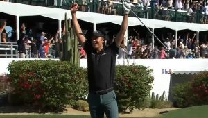 Carlos Ortiz ace Phoenix Open