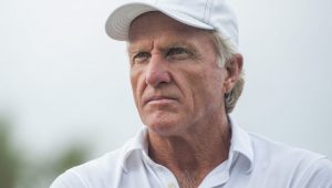 Greg Norman pensive