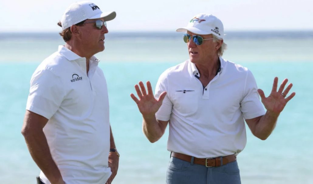 Phil Mickelson Greg Norman