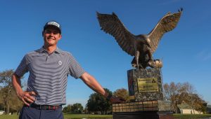 Wilco Nienaber Dimension Data Pro-Am trophy 2021