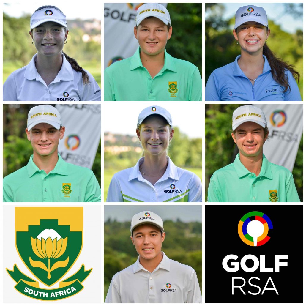 2022 All-Africa Junior Golf Challenge Teams