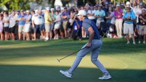 Sam Burns 35-foot birdie putt Vasper