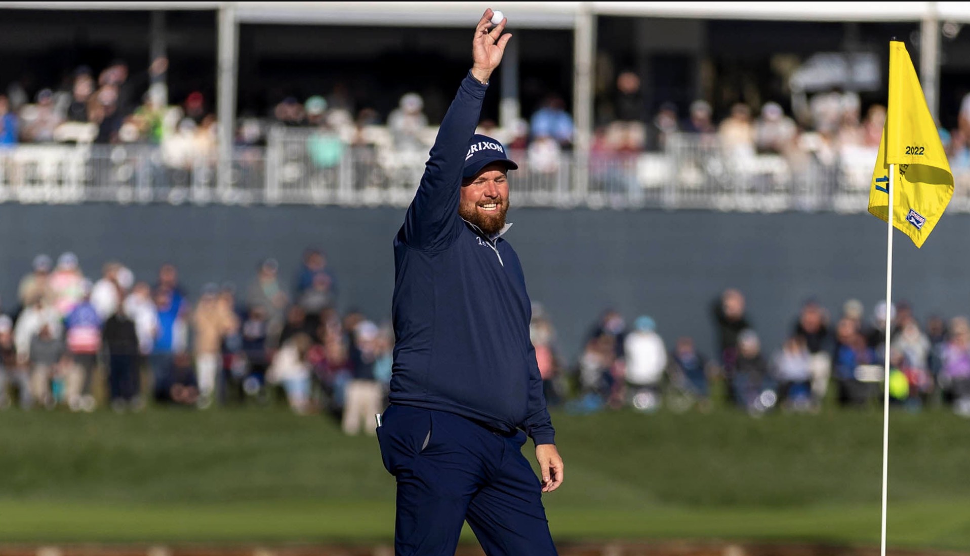 Watch Shane Lowry aces iconic 17th hole at The Players
