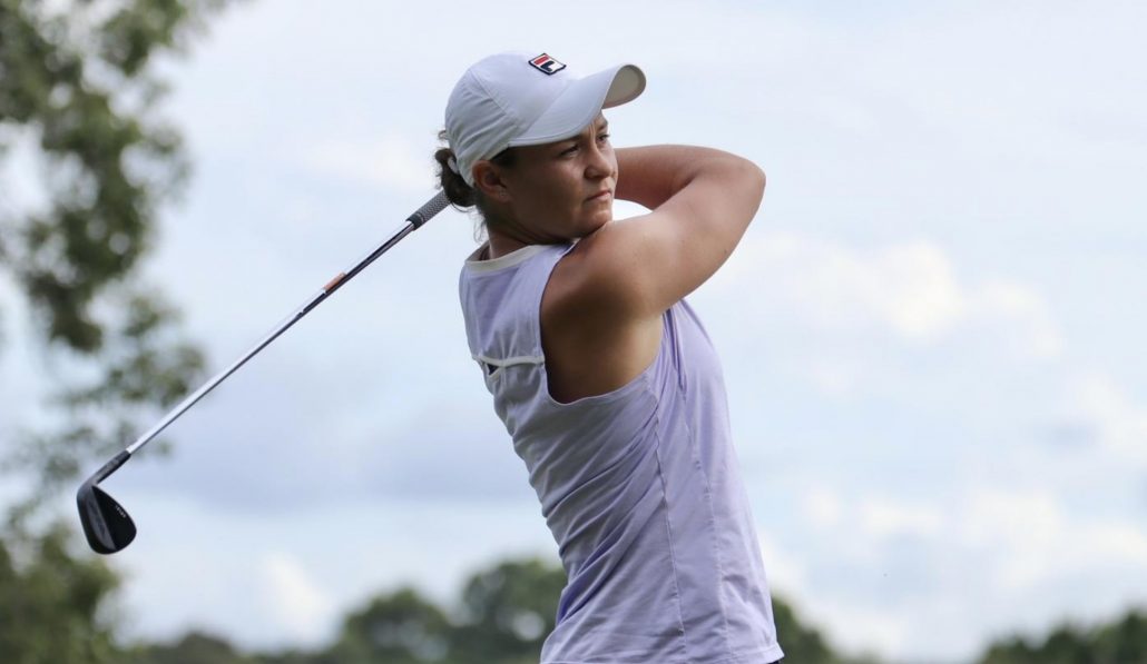 Ashleigh Barty golf