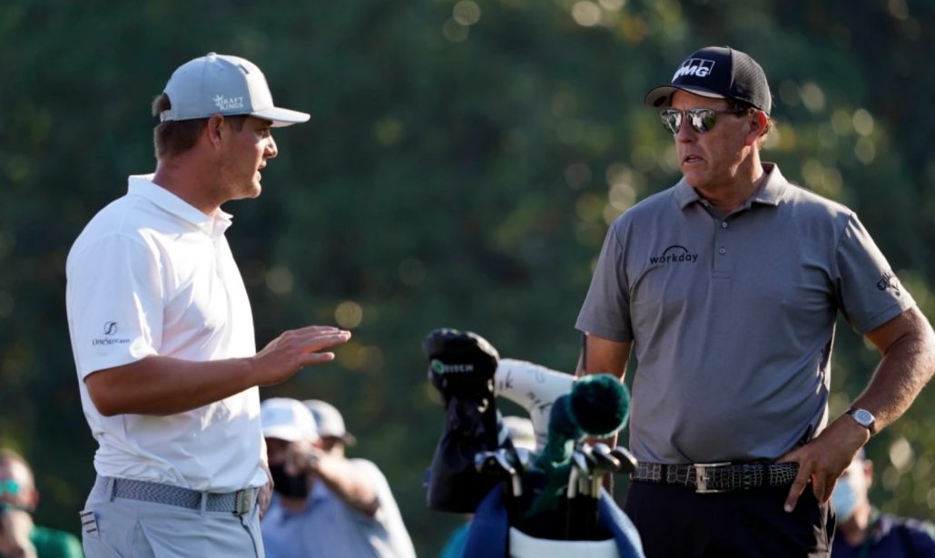 Bryson DeChambeau Phil Mickelson