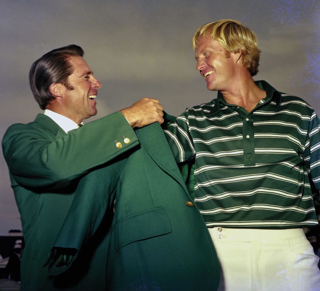 Gary Player Green Jacket Jack Nicklaus