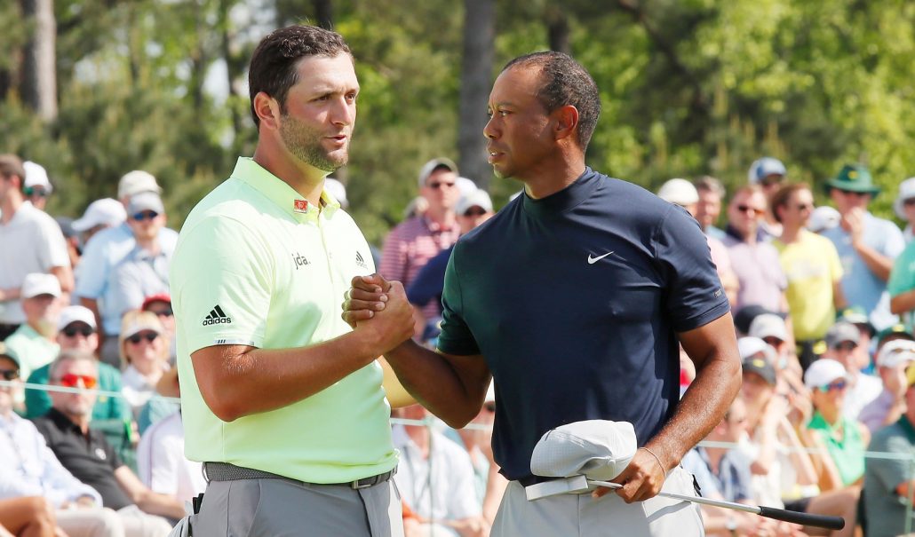 Jon Rahm Tiger Woods